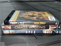 3 DVD MOVIES