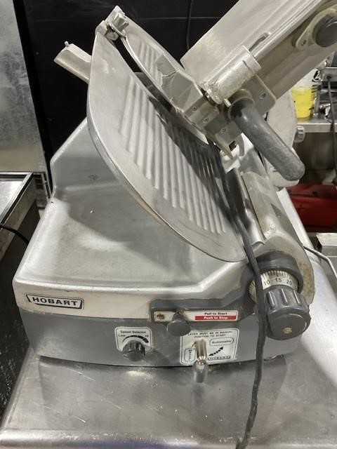 Hobart automatic or manual slicer model 2912