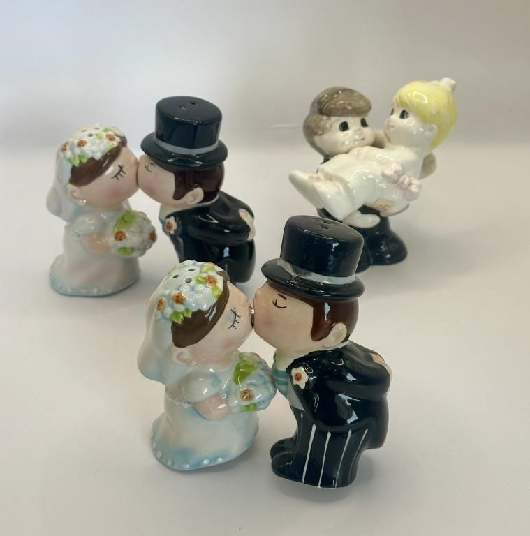 Wedding Collectible Salt and Pepper shakers