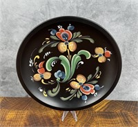 Rosemaling Wood Bowl