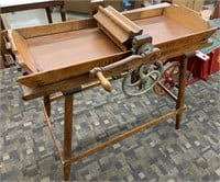 Antique Wooden Butter Working Table