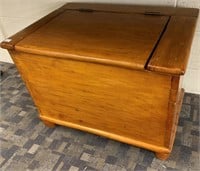 Small Softwood Lift Lid Chest