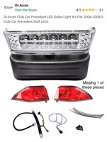 Dr.Acces Club Car Precedent LED Dulex Light Kit