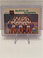 75/76 Buffalo Sabres Team Checklist