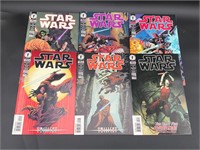 6 Star Wars Dark Horse Comics #16,18,20,21,22,28