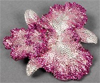 Kathrine Baumann Crystal Flower Buckle