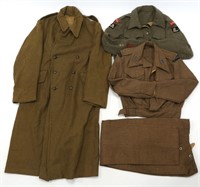 WWII SOUTH AFRICAN ARMY UNIFORM MIXED LOT