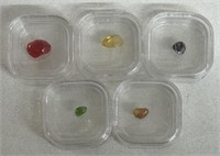 (5) RARE GEMSTONES