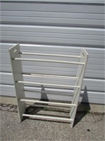 White Shoe Rack, Measurements in Pictures