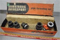 Armstrong Bridgeport pipe threading set