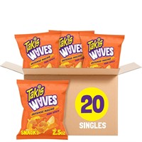 20Ct 2.5oz Takis Intense Nacho Waves