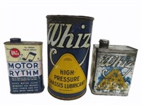 3 WHIZ CANS -