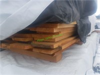 1" X 8" X 12' Rough Cut Lumber ~100 pieces