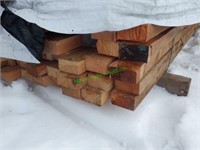 2" X 4" X 8' Rough Cut Lumber ~100 pieces