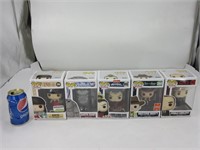 5 figurines Funko Pop