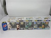 5 figurines Funko Pop