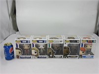 5 figurines Funko Pop