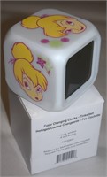 Contempo Disney Tinkerbell Color Changing Clock