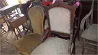 Pair of Antique Hall/Parlor Chairs G