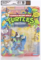 1991 PLAYMATES TMNT SPACE USAGI AFA 70 EX+