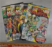 Ms. Marvel comics #2,3,4,6