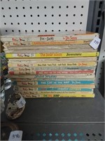 Stack of dr.seuss books