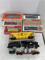 Vintage O scale trains and cars