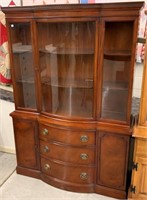 Mahogany China Closet