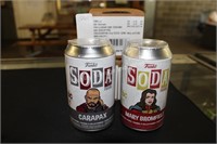 4- cunko vinyl soda cans (display area)