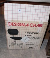 DESIGN-A-CHAIR OFFICE CHAIR IN BOX