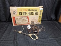 Vintage Slide Sorter with Box