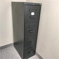 4 Drawer Metal  File Cabinet        (O# 55)