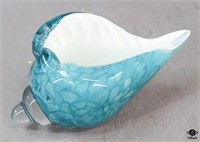 Dynasty Gallery Blown Art Glass Shell