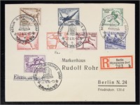 Germany Stamps 1936 Olympics Covers & front with s