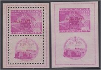 Yugoslavia-Trieste Stamps #C17 & C17a varieties wi
