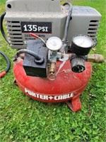135 PSI Porter Cable Air Compressor Portable