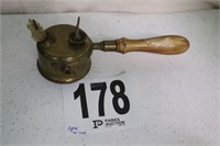 Vintage Portable Hand Lamp (Patented April 4,