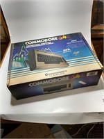 Commodore 64 box with Parts
