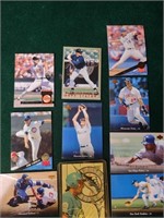 (10) 93-94 Glossy Upperdeck & Leaf Baseball Cards