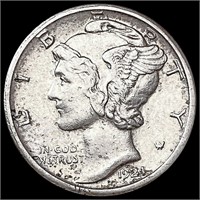 1924-S Mercury Dime CLOSELY UNCIRCULATED