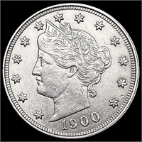 1900 Liberty Victory Nickel UNCIRCULATED