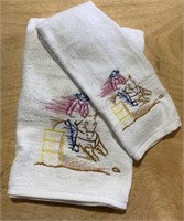 Embroidered Bath & Hand Towels
