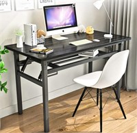YJHome 31.5"  Modern Office Desk BLACK