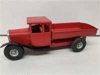 Vintage Tin Toy Tip Truck L. Bros Ltd / Tri-ang