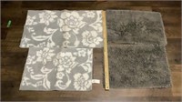 4 bathroom rugs