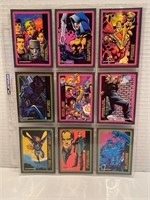 9 X 1993 Skybox Ultraverse Cards