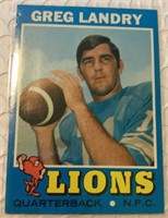 1971 Topps Football - Lions - Greg Landry 11