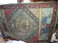 Hand made tapestry from India (may need repair)