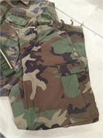Army shirt & trouser with ammo belt, size: