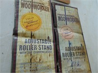 Woodworkers Adjustable Roller Stands - Qty 2